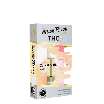 Mellow Fellow - Vape Cartridge - 0.5G - THCp - Cereal Milk (Sativa) - POP