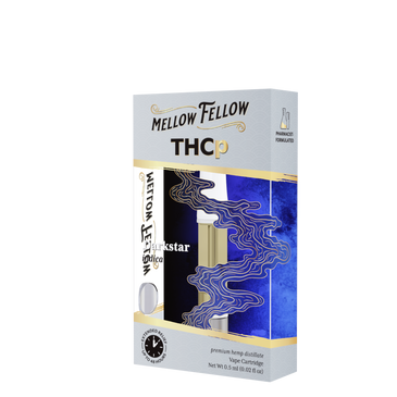 Mellow Fellow - Vape Cartridge - 0.5G - THCp - Darkstar (Indica) - POP