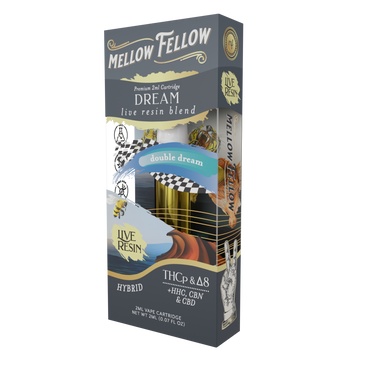 Mellow Fellow - Cartridge - 2ML - Live Resin - Dream Blend - Double Dream