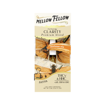 Mellow Fellow - Cartridge - 2ML - Clarity Blend - Serious Six