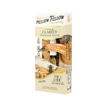 Mellow Fellow - Cartridge - 2ML - Clarity Blend - Serious Six