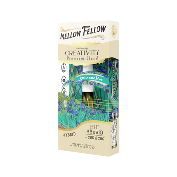 Mellow Fellow - Cartridge - 2ML - Creativity Blend - GMO Cookies