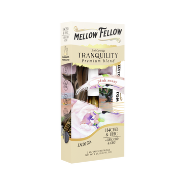 Mellow Fellow - Cartridge - 2ML - Tranquility Blend - Pink Rozay