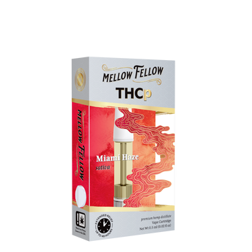 Mellow Fellow - Vape Cartridge - 0.5G - THCp - Miami Haze (Sativa) - POP