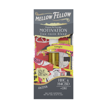 Mellow Fellow - Cartridge - 2ML - Live Resin - Motivation Blend - Tangie