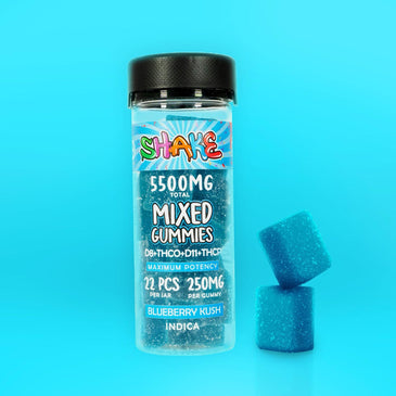 Shake Hemp 5500 Mixed Blend Gummies (D8+HHC+D11+THCP)