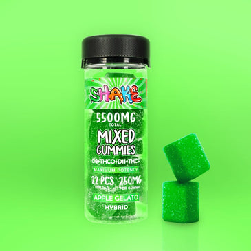 Shake Hemp 5500 Mixed Blend Gummies (D8+HHC+D11+THCP)