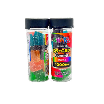 Shake Hemp Delta 9 + CBD 1000mg Gummies