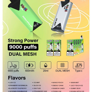 SHAKE BAR 9000 PUFFS