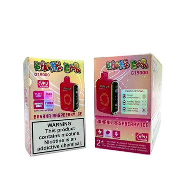 SHAKE BAR 15000 PUFFS DISPOSABLE VAPE ( DIGITAL SCREEN )