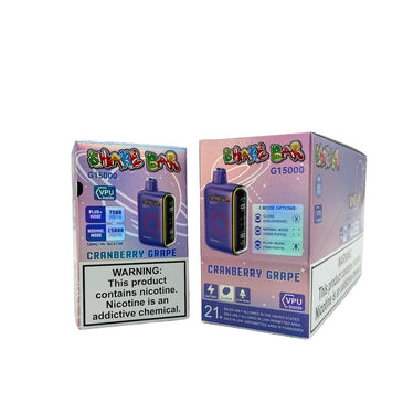 SHAKE BAR 15000 PUFFS DISPOSABLE VAPE ( DIGITAL SCREEN )