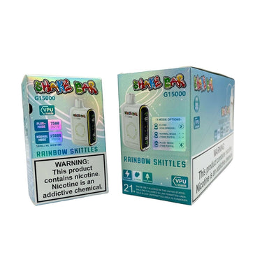 SHAKE BAR 15000 PUFFS DISPOSABLE VAPE ( DIGITAL SCREEN )