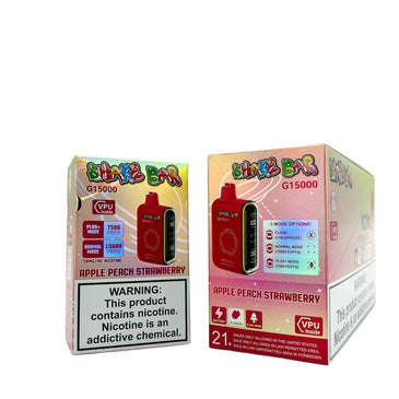 SHAKE BAR 15000 PUFFS DISPOSABLE VAPE ( DIGITAL SCREEN )
