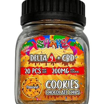 Shake Hemp's D9+CBD Cookie Jar (20ct) 4000mg Total