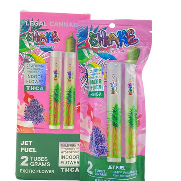 SHAKE EXOTIC THC-A PRE ROLLS 2GRAMS