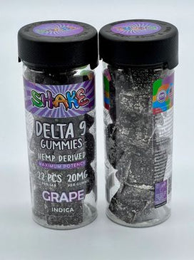 Shake Delta 9 Gummies 22pc