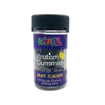 SHAKE KRATOM GUMMIES 25PCS 20MG PER GUMMY