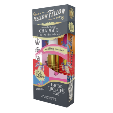 Mellow Fellow - Cartridge - 2ML - Live Resin - Charged Blend - Wedding Crasher