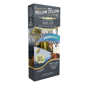 Mellow Fellow - Cartridge - 2ML - Live Resin - Dream Blend - Double Dream