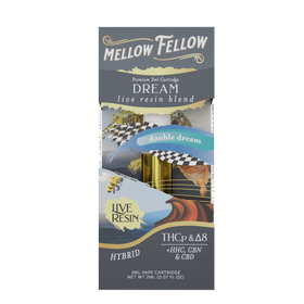 Mellow Fellow - Cartridge - 2ML - Live Resin - Dream Blend - Double Dream