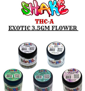 Shake thc-a 3.5gm Exotic Indoor Flower