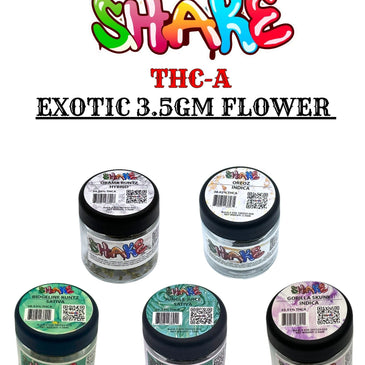 Shake thc-a 3.5gm Exotic Indoor Flower