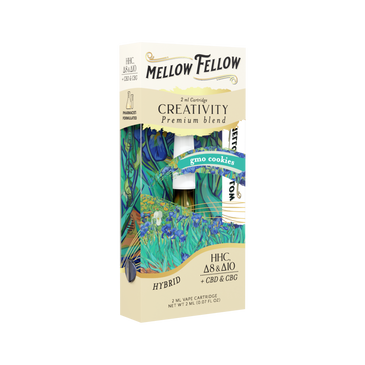 Mellow Fellow - Cartridge - 2ML - Creativity Blend - GMO Cookies