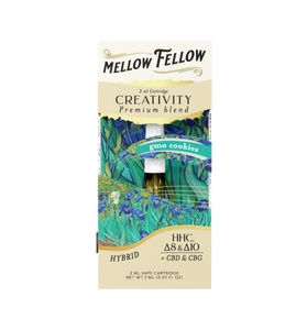 Mellow Fellow - Cartridge - 2ML - Creativity Blend - GMO Cookies