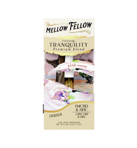 Mellow Fellow - Cartridge - 2ML - Tranquility Blend - Pink Rozay