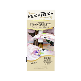 Mellow Fellow - Cartridge - 2ML - Tranquility Blend - Pink Rozay