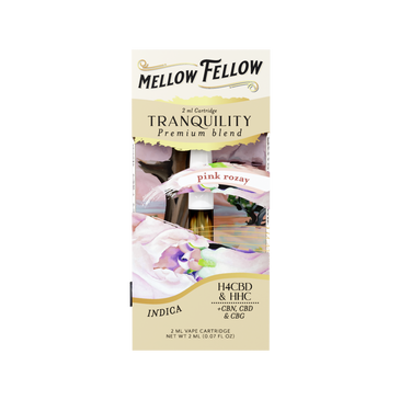 Mellow Fellow - Cartridge - 2ML - Tranquility Blend - Pink Rozay