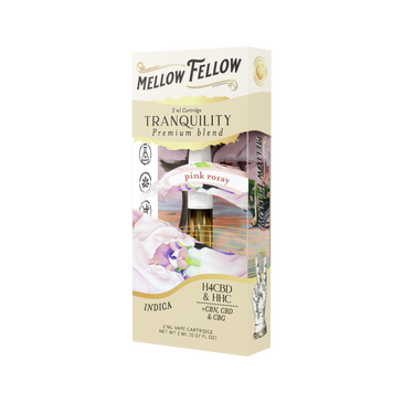 Mellow Fellow - Cartridge - 2ML - Tranquility Blend - Pink Rozay