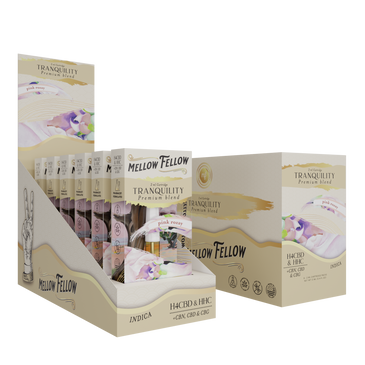 Mellow Fellow - Cartridge - 2ML - Tranquility Blend - Pink Rozay