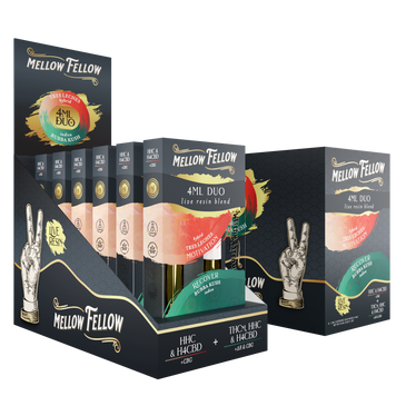 Mellow Felllow - Cartridges - 4ML - Live Resin - Motivation + Recover - Tres Leches/Bubba Kush