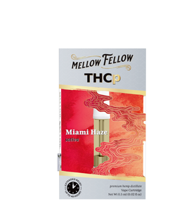 Mellow Fellow - Vape Cartridge - 0.5G - THCp - Miami Haze (Sativa) - POP