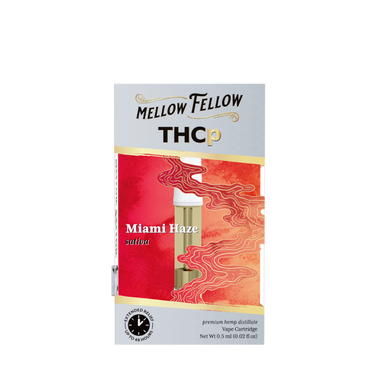 Mellow Fellow - Vape Cartridge - 0.5G - THCp - Miami Haze (Sativa) - POP