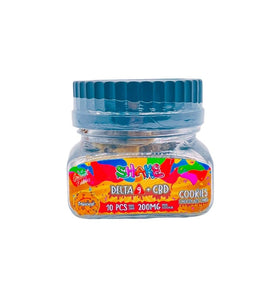 Shake Hemp's D9+CBD Cookie Jar (10ct) 2000mg Total