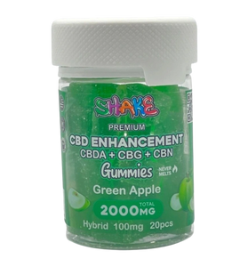 Shake Hemp CBD Enhancement CBDA+CBG+CBN 2000mg Gummies