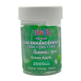 Shake Hemp CBD Enhancement CBDA+CBG+CBN 2000mg Gummies