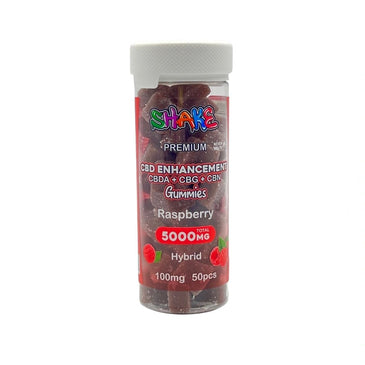 Shake Hemp CBD Enhancement CBDA+CBG+CBN 5000mg Gummies