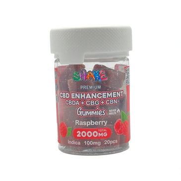 Shake Hemp CBD Enhancement CBDA+CBG+CBN 2000mg Gummies