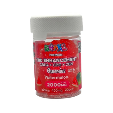 Shake Hemp CBD Enhancement CBDA+CBG+CBN 2000mg Gummies