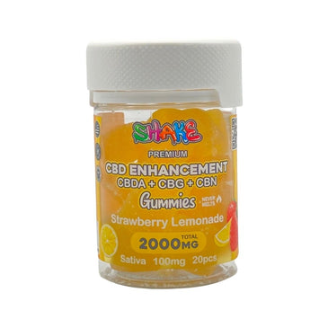 Shake Hemp CBD Enhancement CBDA+CBG+CBN 2000mg Gummies