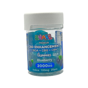 Shake Hemp CBD Enhancement CBDA+CBG+CBN 2000mg Gummies