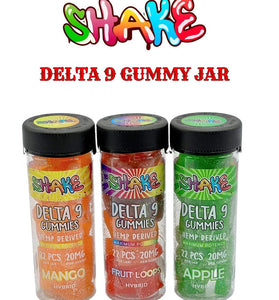 Shake Delta 9 Gummies 22pc