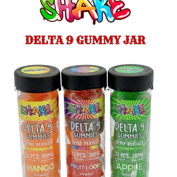 Shake Delta 9 Gummies 22pc